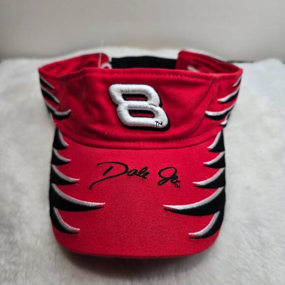 Other - Vintage Dale Earnhardt Jr NASCAR Sun Visor Chase Authentics Red Black Motorsport